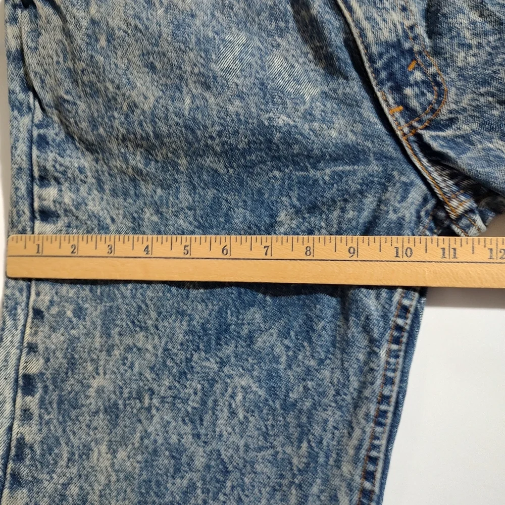Vintage Levi's Orange Tab Acid Wash Jeans Size 32 x30 High‎ Waisted Denim